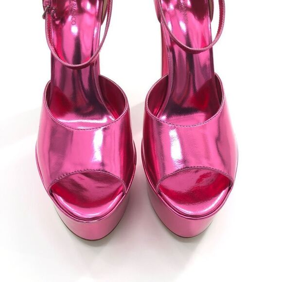 ‎Tony Bianco Jayze Heel in Lipstick Glimmer - Picture 2 of 14